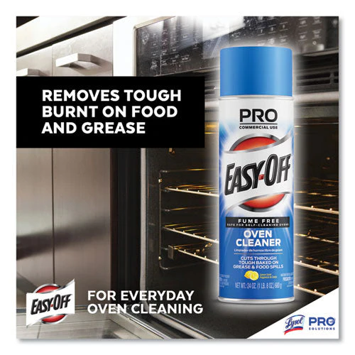 Fume-free Max Oven Cleaner, Foam, Lemon, 24 Oz Aerosol Spray - Image 3