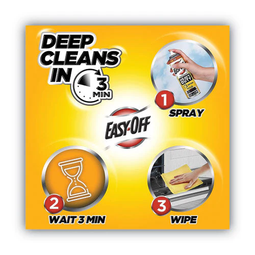 Heavy Duty Oven Cleaner, Fresh Scent, Foam, 14.5 Oz Aerosol Spray, 6/carton - Image 2