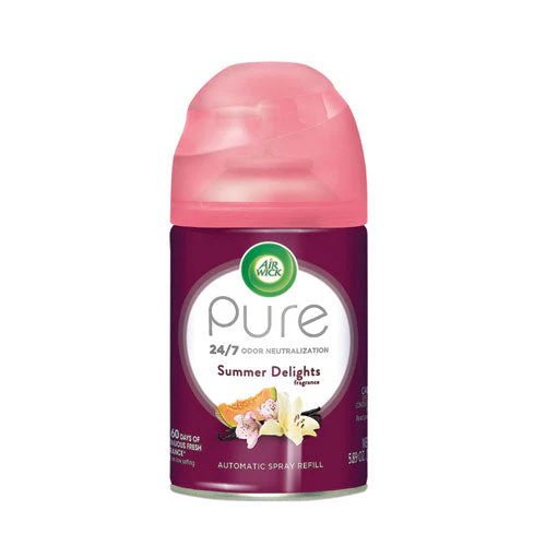 Freshmatic Life Scents Ultra Refill, Summer Delights, 5.89 Oz Aerosol Spray, 6/carton - Image 1
