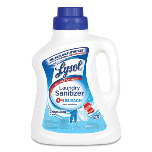 Laundry Sanitizer, Liquid, Crisp Linen, 90 Oz - Image 1