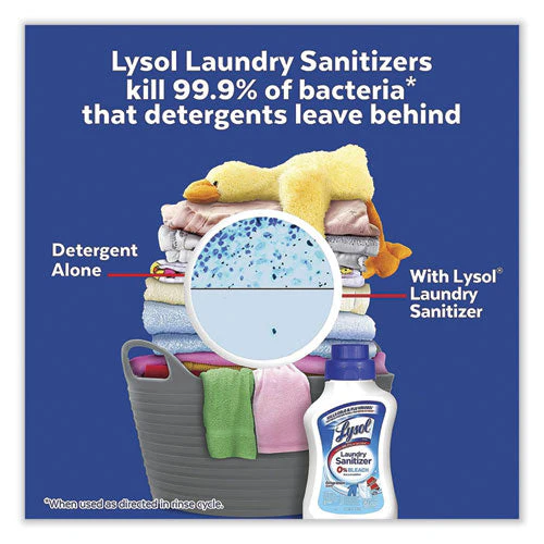 Laundry Sanitizer, Liquid, Crisp Linen, 90 Oz, 4/carton - Image 2