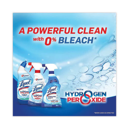Toilet Bowl Cleaner With Hydrogen Peroxide, Ocean Fresh, 24 Oz Angle Neck Bottle, 2/pack, 4 Packs/carton - Image 3