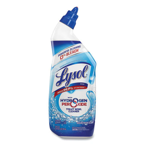 Toilet Bowl Cleaner With Hydrogen Peroxide, Ocean Fresh Scent, 24 Oz, 9/carton - Image 1