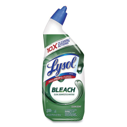 Disinfectant Toilet Bowl Cleaner With Bleach, 24 Oz, 9/carton - Image 1