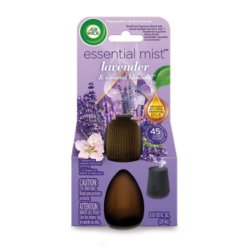 Essential Mist Refill, Lavender And Almond Blossom, 0.67 Oz Bottle - Image 1