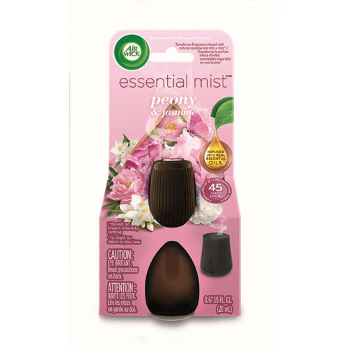 Essential Mist Refill, Peony And Jasmine, 0.67 Oz Bottle, 6/carton - Image 1