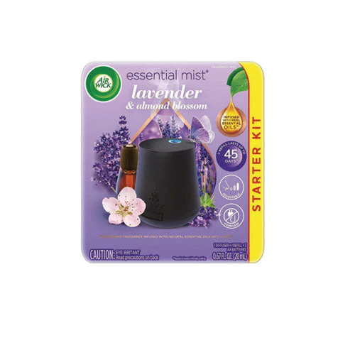 Essential Mist Starter Kit, Lavender And Almond Blossom, 0.67 Oz Bottle - Image 1