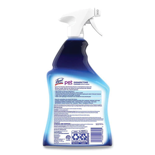 Pet Solutions Disinfecting Cleaner, Citrus Blossom, 32 Oz Trigger Bottle, 9/carton - Image 2