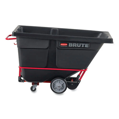 Rotomolded Tilt Truck, 202 Gal, 1,250 Lb Capacity, Plastic, Black - Image 1