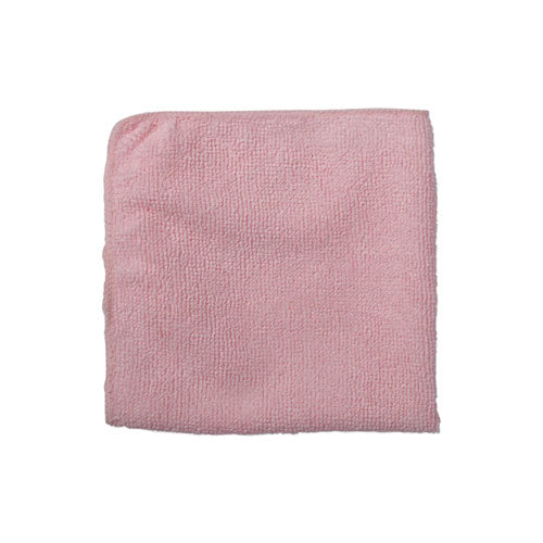 Microfiber Cleaning Cloths, 12 X 12, Red, 24/pack - Image 1