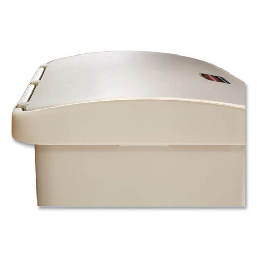 Streamline Resin Step-on Container, Front Step Style, 24 Gal, Polyethylene, Beige - Image 3