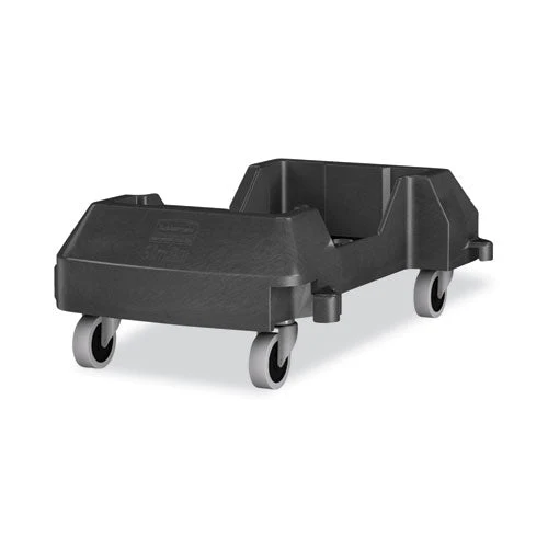 Slim Jim Resin Trainable Dolly, 120 Lb Capacity, 23.86 X 14.71 X 8.36, Black - Image 1
