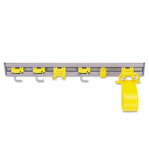 Closet Organizer/tool Holder, 34w X 3.25d X 4.25h, Gray - Image 1