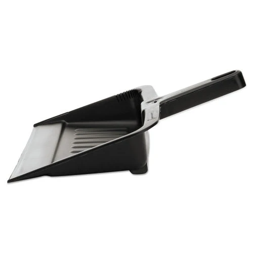 Heavy-duty Dustpan, 8.25 X 12.25 , Polypropylene, Charcoal - Image 2