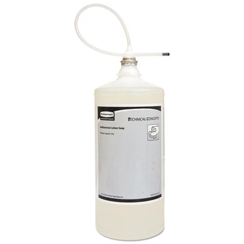 One Shot Antibacterial Enriched Lotion Soap Refill, Floral, 800 Ml, 4/carton - Image 1