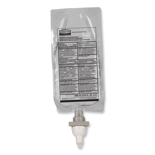 Autofoam Refill With Alcohol Foam Hand Sanitizer, Clear, 1,000 Ml, Fragrance-free, 4/carton - Image 3