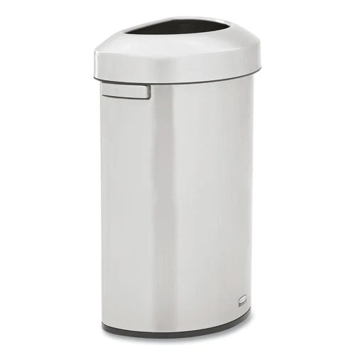 Refine Series Waste Receptacle, 21 Gal, Plastic/stainless Steel - Image 1