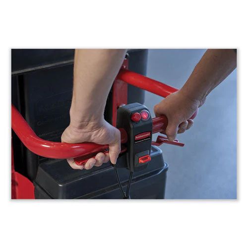 Motorized Roto Tilt Truck, 101 Gal, 850 Lb Capacity, Plastic, Black - Image 2