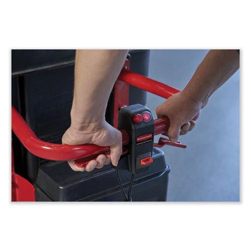 Motorized Roto Tilt Truck, 202 Gal, 1,000 Lb Capacity, Plastic, Black - Image 2
