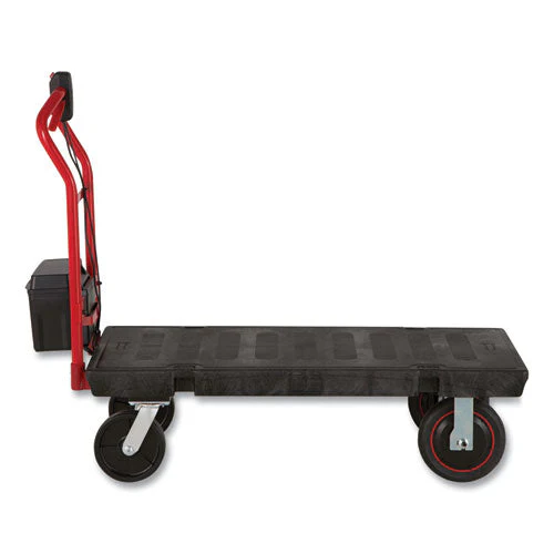 Motorized Kit For 24" X 48" Platform Trucks, Medium, Dc Motor, 60 V Lithium-ion Battery, 0.5 Mph To 3 Mph, Black/red - Image 2