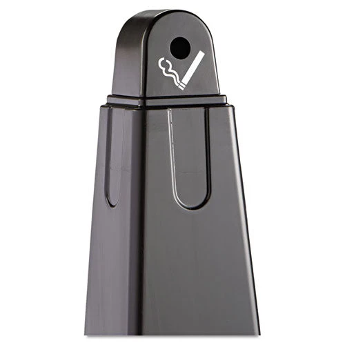 Groundskeeper Cigarette Waste Collector, Pyramid, 1 Gal, 12.25 X 39.75,  Black - Image 3
