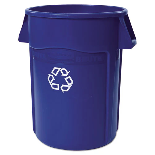 Brute Recycling Container, 44 Gal, Polyethylene, Blue - Image 1