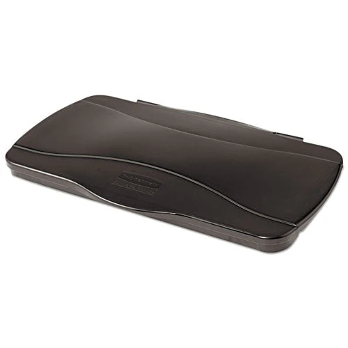 Hinged Lid For Vented Slim Jim, 20.38w X 11.38d X 2.75h, Black - Image 1