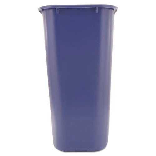 Deskside Recycling Container With Symbol, Large, 41.25 Qt, Plastic, Blue - Image 2