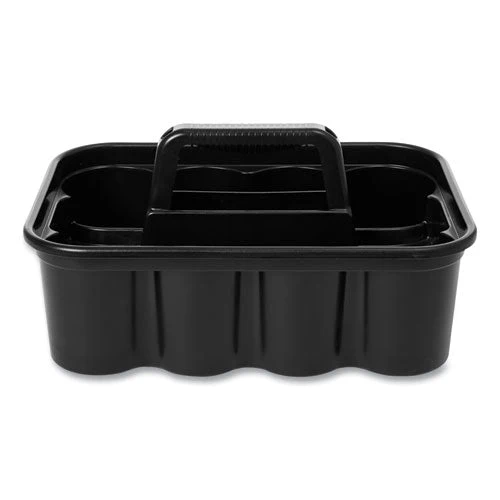 Commercial Deluxe Carry Caddy, Eight Compartments, 15 X 7.4, Black - Image 3