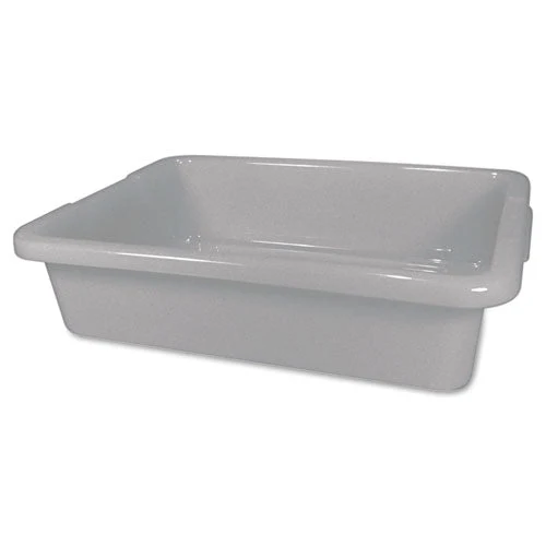 Bus/utility Tote, 20" X 15" X 5", Gray - Image 1