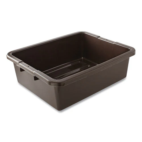 Bus/utility Box, 17.3" X 7" X 21.5", Brown, 100/carton - Image 1
