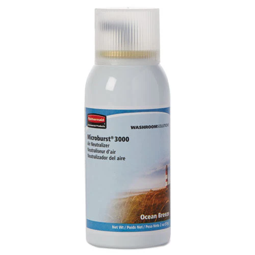 Microburst 3000 Refill, Ocean Breeze, 2 Oz Aerosol Spray, 12/carton - Image 1