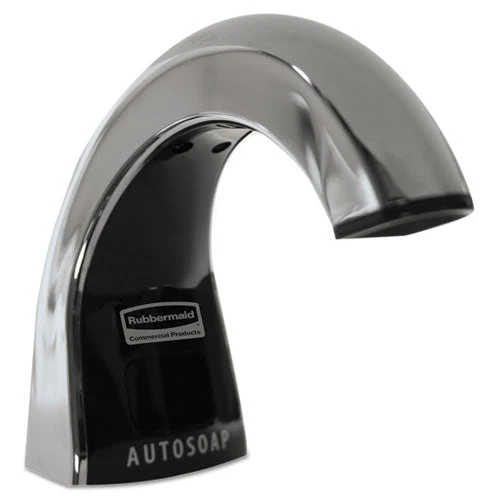 Tc Oneshot Dispenser, 1,600 Ml, 6.8 X 9.8 X 13.8, Polished Chrome/black - Image 2