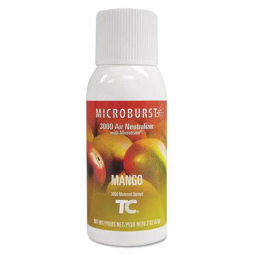 Microburst 3000 Refill, Mango, 2 Oz Aerosol Spray, 12/carton - Image 1