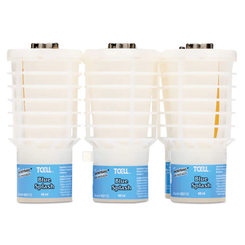 Tcell Microtrans Odor Neutralizer Refill, Blue Splash, 48 Ml, 6/carton - Image 2