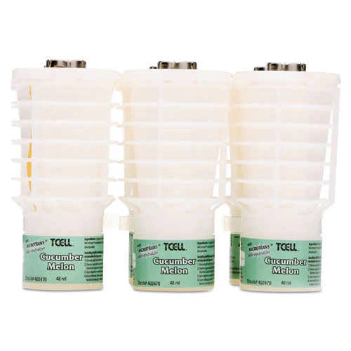 Tcell Microtrans Odor Neutralizer Refill, Cucumber Melon, 1.62 Oz, 6/carton - Image 3