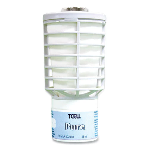 Tcell Air Freshener Dispenser Oil Fragrance Refill, Pure Scent, 1.62 Oz, 6/carton - Image 1