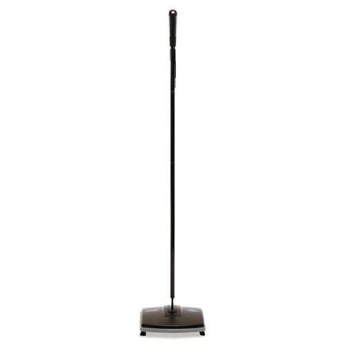 Floor And Carpet Sweeper, 44" Handle, Black/gray - Image 2