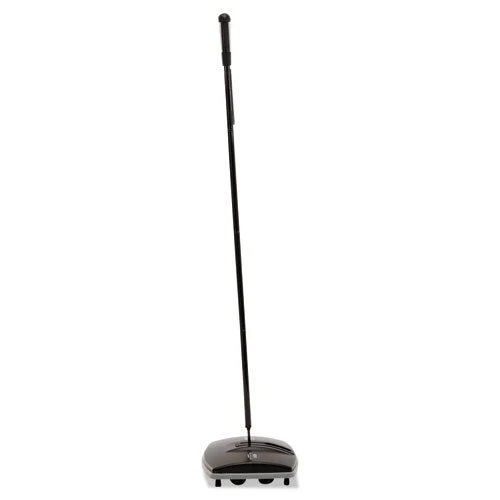 Floor And Carpet Sweeper, 44" Handle, Black/gray - Image 3