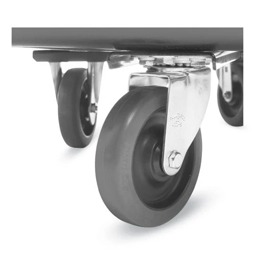 Cube Truck, 59 Gal, 300 Lb Capacity, Plastic, Black - Image 2