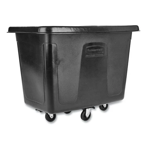 Cube Truck, 59 Gal, 300 Lb Capacity, Plastic, Black - Image 3