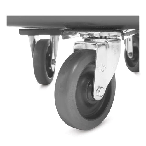 Cube Truck, 105 Gal, 500 Lb Capacity, Plastic, Black - Image 2