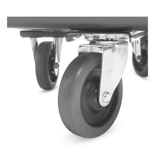 Cube Truck, 149 Gal, 600 Lb Capacity, Plastic, Black - Image 3