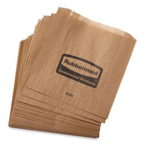 Waxed Napkin Receptacle Liners, 2.75" X 8.5", Brown, 250/carton - Image 2