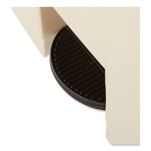 Legacy Step-on Receptacle, 18 Gal, Polyethylene, Beige - Image 3