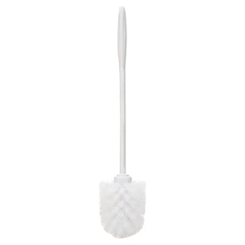 Commercial-gradetoilet Bowl Brush, 10" Handle, White, 24/carton - Image 1