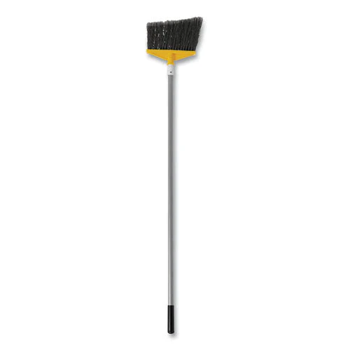 Angled Large Broom, 48.78" Handle, Silver/gray - Image 2