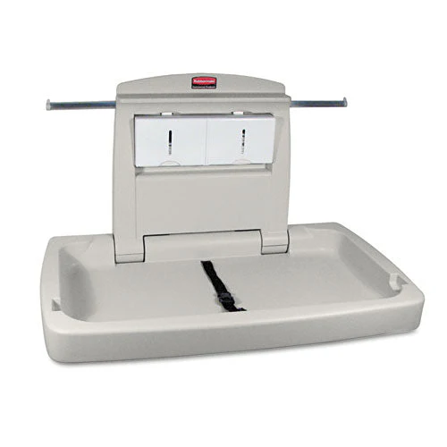 Sturdy Station 2 Baby Changing Table, 33.5 X 21.5, Platinum - Image 1