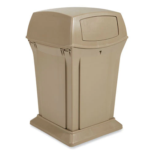 Ranger Fire-safe Container, 35 Gal, Structural Foam, Beige - Image 3