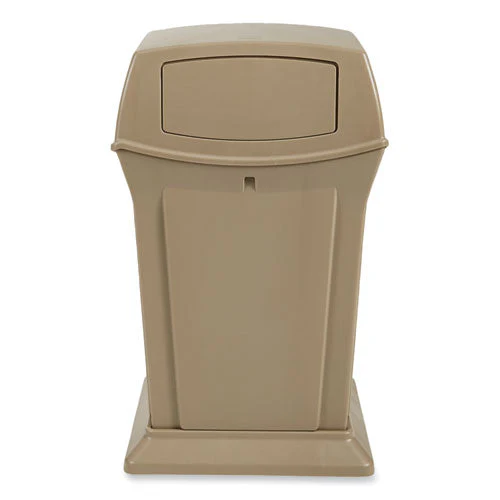 Ranger Fire-safe Container, 45 Gal, Structural Foam, Beige - Image 1